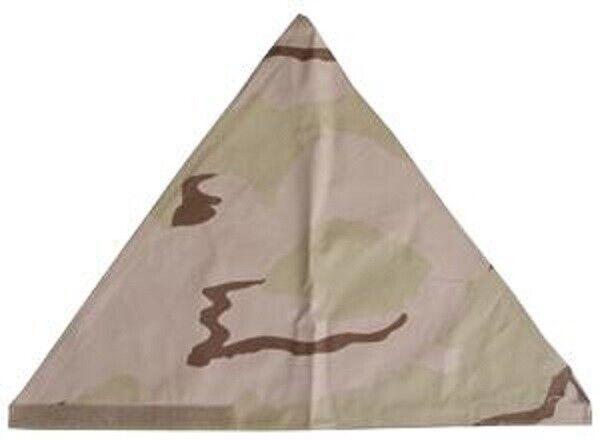 Dreieckstuch Halstuch Bandana Kopftuch Gesichtstuch 3-Farben Desert NL Armee